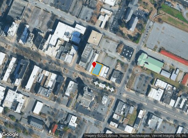  631 Broad St, Augusta, GA Parcel Map