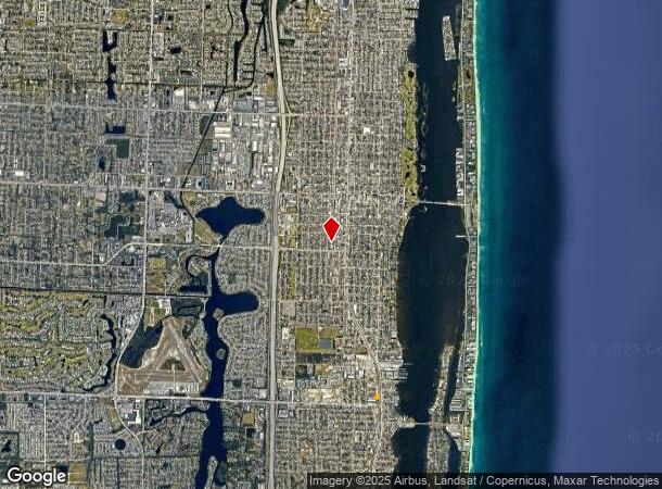 507 N East Coast Ave, Lantana, FL Parcel Map