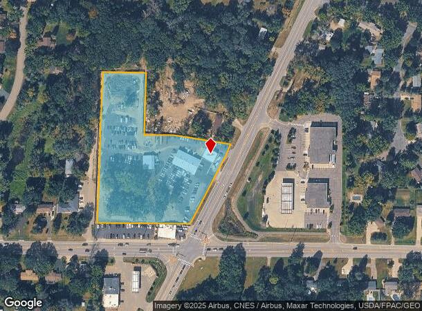 8009 Lake Dr, Circle Pines, MN Parcel Map