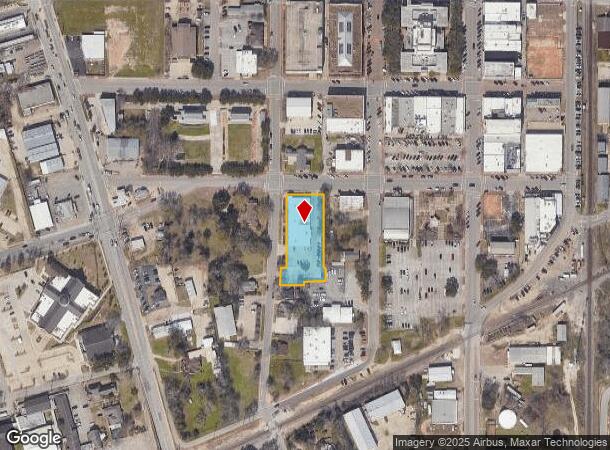 126 N San Jacinto St, Conroe, TX Parcel Map