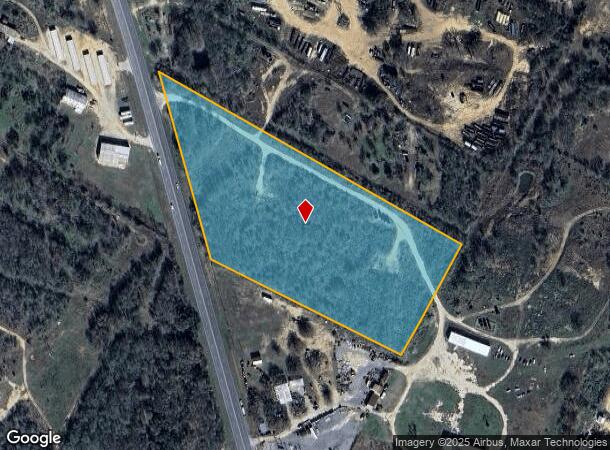 N Magnolia Ave, Luling, TX Parcel Map