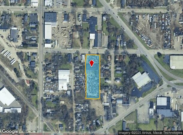  1216 4Th St, Kalamazoo, MI Parcel Map