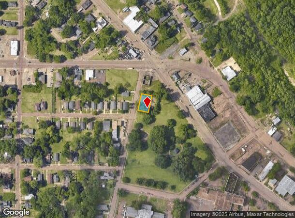  128 Poindexter St, Jackson, MS Parcel Map