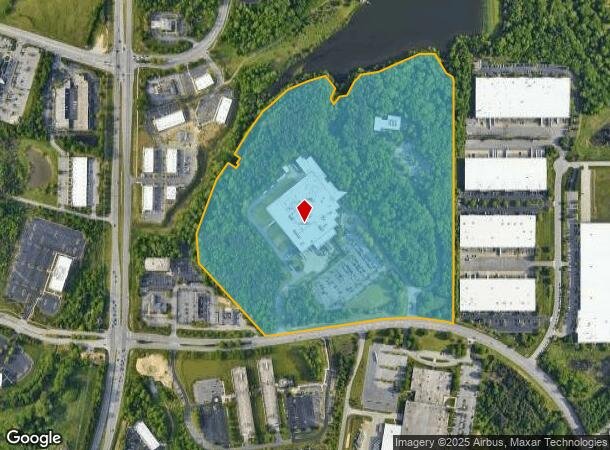4125 Premier Dr, High Point, NC Parcel Map