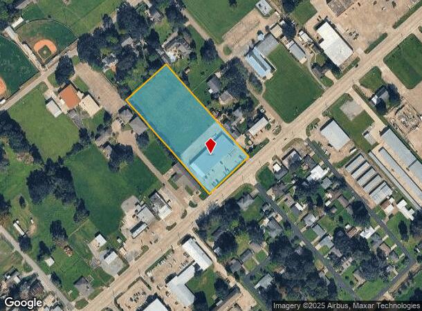 58630 Belleview Rd, Plaquemine, LA Parcel Map