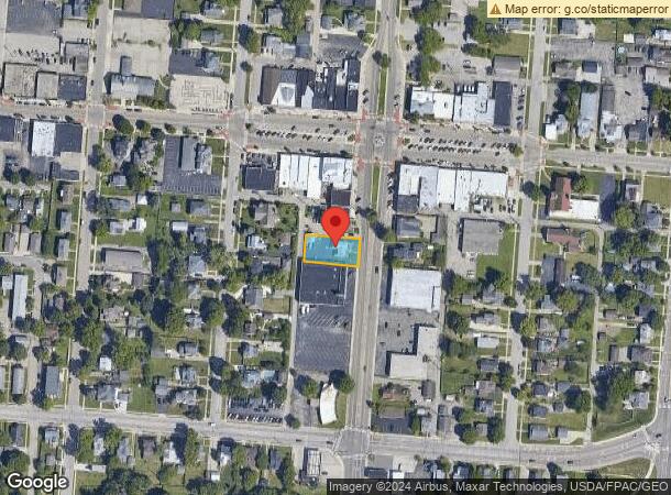  25 S Central Ave, Fairborn, OH Parcel Map