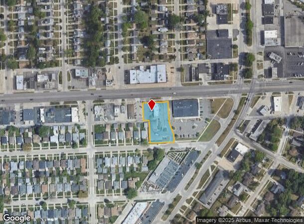  18592 E 9 Mile Rd, Eastpointe, MI Parcel Map