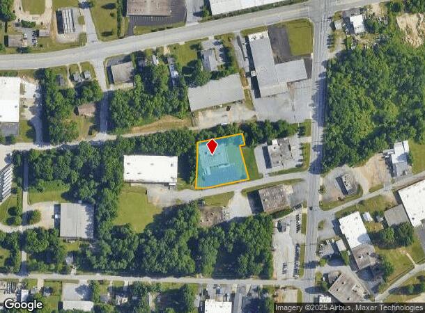 1406 Danmar Ave, High Point, NC Parcel Map