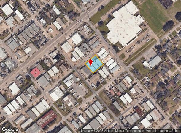  1210 Illinois St, South Houston, TX Parcel Map