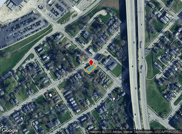  831 Ash St, Toledo, OH Parcel Map