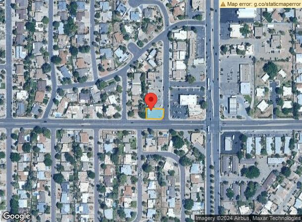  9609 Comanche Rd Ne, Albuquerque, NM Parcel Map