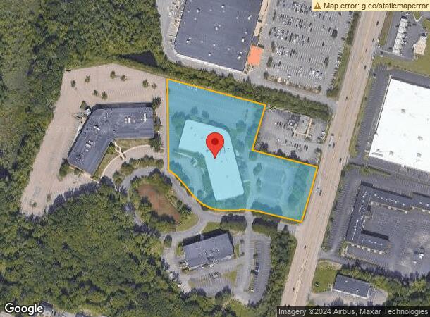  1 Edgewater Dr, Norwood, MA Parcel Map