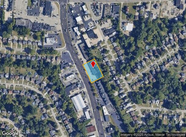  6580 Glenway Ave, Cincinnati, OH Parcel Map