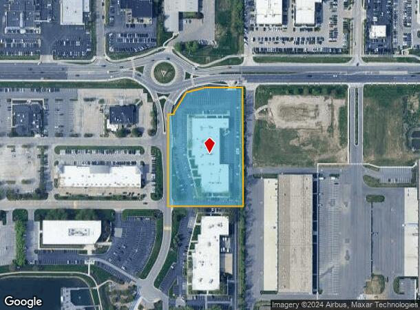  9475 Delegates Row, Indianapolis, IN Parcel Map