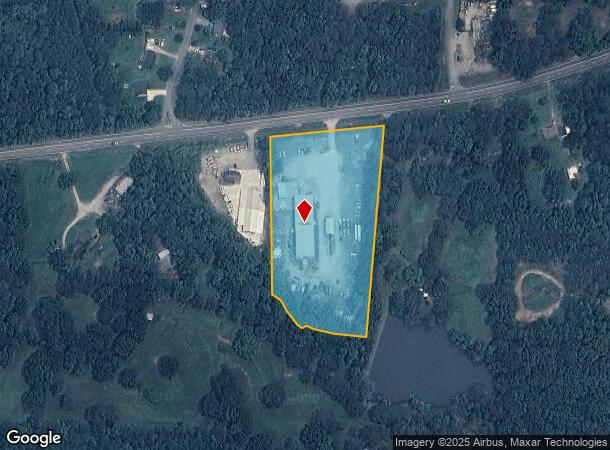 2668 W Highway 166, Carrollton, GA Parcel Map