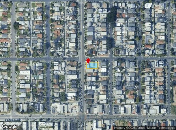  3000 S Normandie Ave, Los Angeles, CA Parcel Map