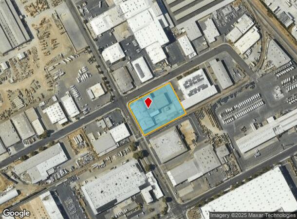  792 Montague St, San Leandro, CA Parcel Map