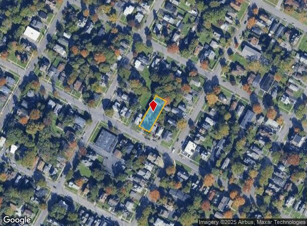  1206 Spring St, Syracuse, NY Parcel Map