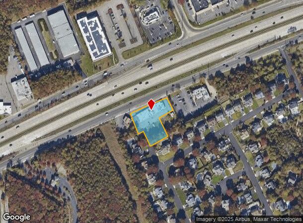 576 S Service Rd, Patchogue, NY Parcel Map
