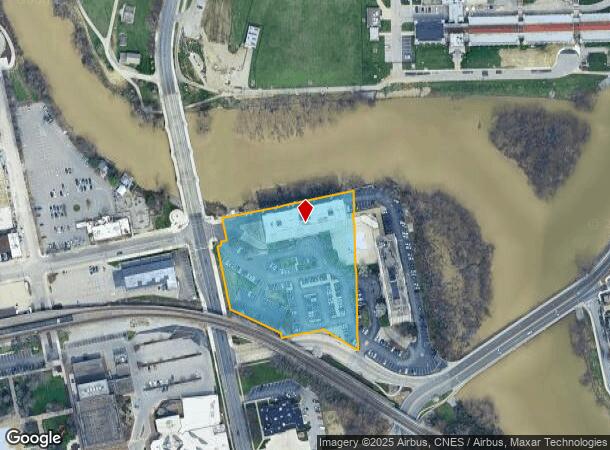 1210 Three Rivers N, Fort Wayne, IN Parcel Map