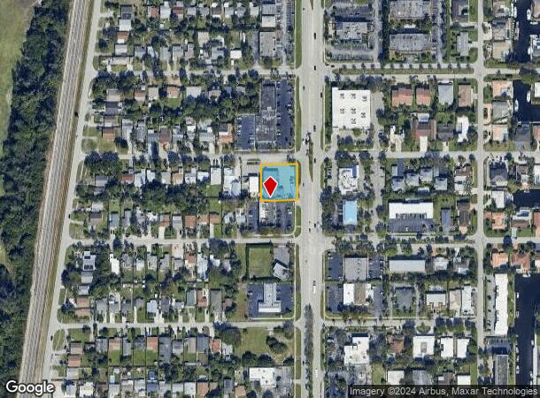  6299 N Federal Hwy, Boca Raton, FL Parcel Map