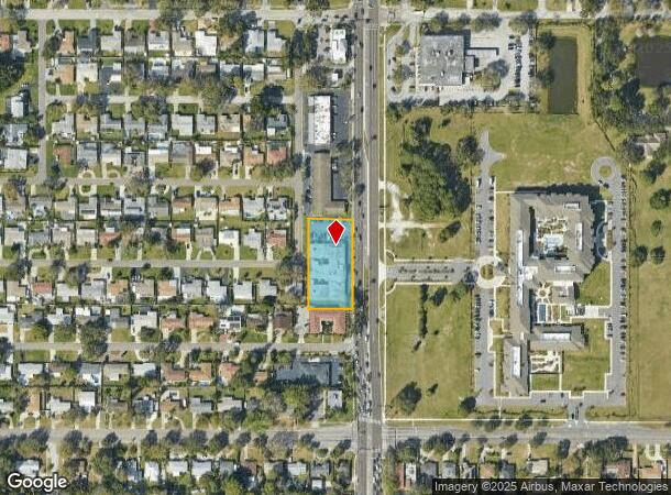  1100 66Th St N, Saint Petersburg, FL Parcel Map