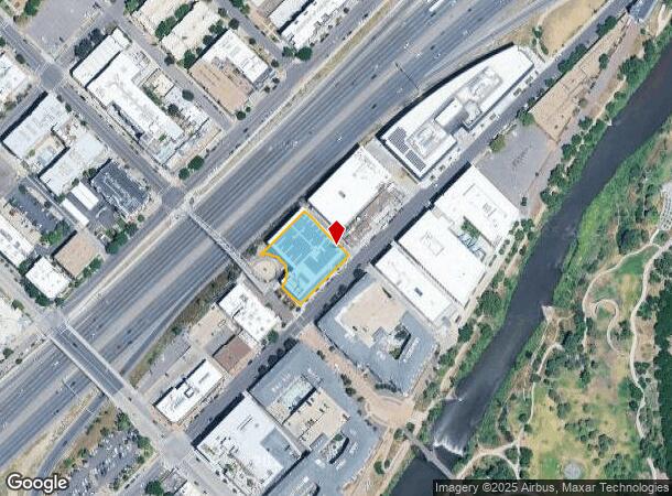 1615 Platte St, Denver, CO Parcel Map