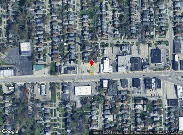  1136 W Sylvania Ave, Toledo, OH Parcel Map