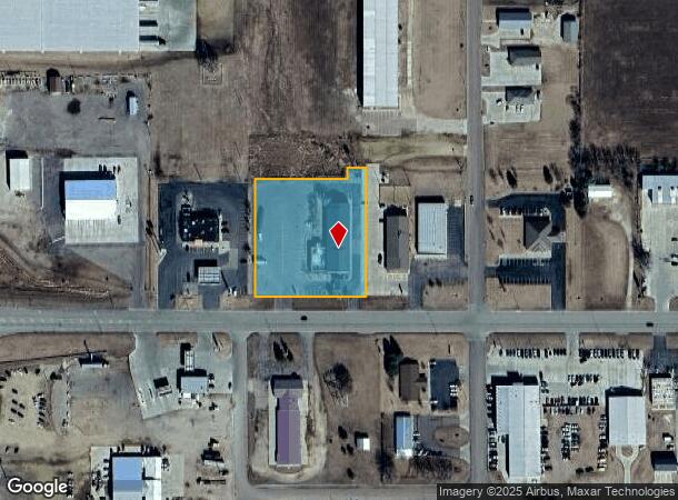 1410 W Cedar St, Beresford, SD Parcel Map