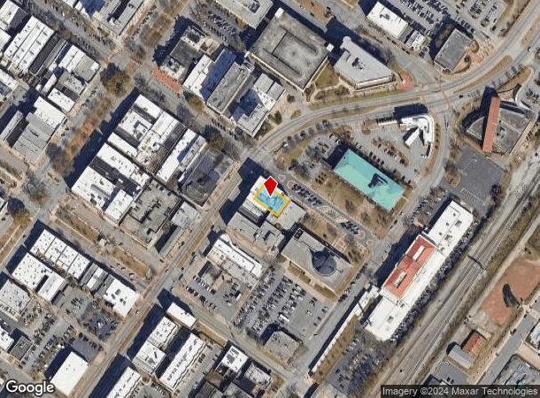  382 Cherry St, Macon, GA Parcel Map