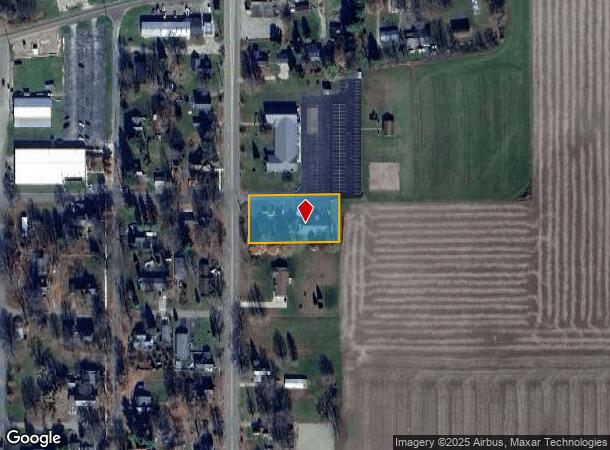  828 N Main St, Tekonsha, MI Parcel Map