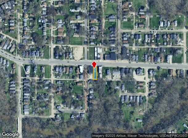  1545 Western Ave, Toledo, OH Parcel Map