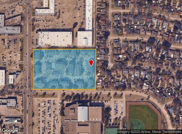  3236 N Galloway Ave, Mesquite, TX Parcel Map