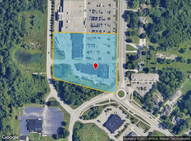 2040 Whittaker Rd, Ypsilanti, MI Parcel Map
