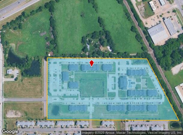 3201 13Th Pl, Norman, OK Parcel Map