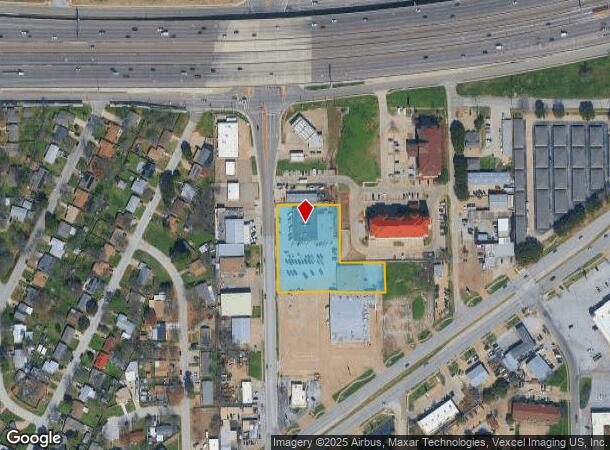 125 S Ector Dr, Euless, TX Parcel Map