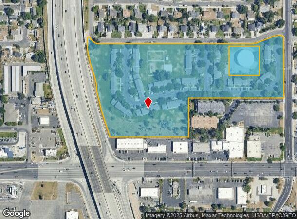  5287 S Dewberry Ln, Taylorsville, UT Parcel Map