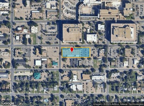  3621 22Nd St, Lubbock, TX Parcel Map