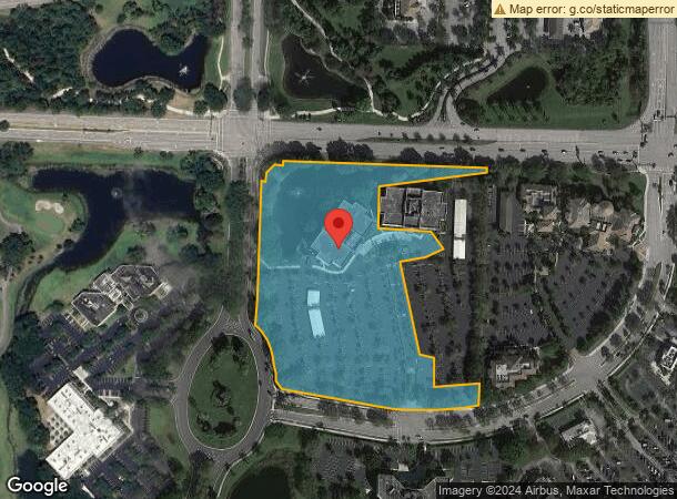  7121 Fairway Dr, Palm Beach Gardens, FL Parcel Map