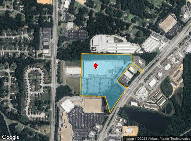 1030 Highway 85 N, Fayetteville, GA Parcel Map