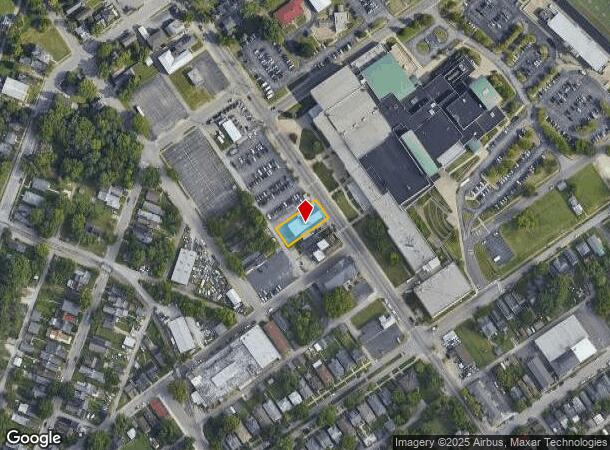 1011 Vincennes St, New Albany, IN Parcel Map