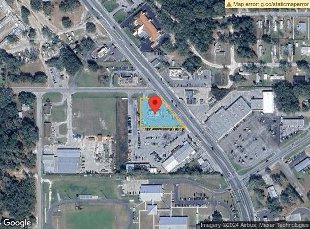  1024 N Young Blvd, Chiefland, FL Parcel Map