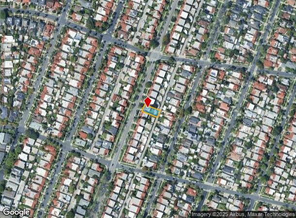  1132 S Crescent Heights Blvd, Los Angeles, CA Parcel Map