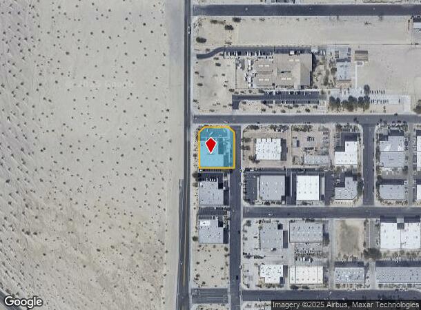  30571 Front St, Thousand Palms, CA Parcel Map