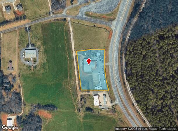 8352 Jefferson Rd, Athens, GA Parcel Map