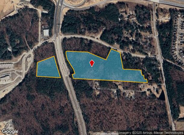 5809 Old Smithfield Rd, Apex, NC Parcel Map
