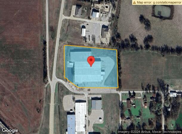  809 N Liberty St, Cherryvale, KS Parcel Map