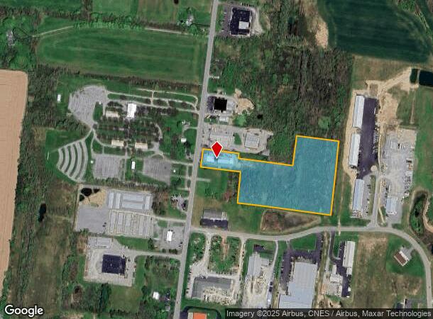 1533 W Henrietta Rd, Avon, NY Parcel Map
