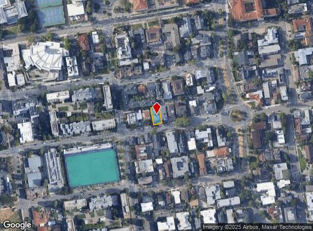  2715 Channing Way, Berkeley, CA Parcel Map