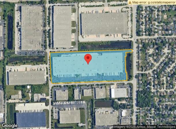  437 Tower Blvd, Carol Stream, IL Parcel Map